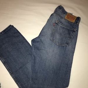 Levi’s Jeans Blue Light 513 W33 L32